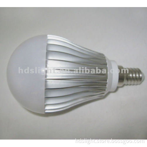 frosted len 110-240v 5w e17 led light bulb